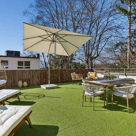 아파트 Old Town Penthouse Maisonette Private Rooftop 취리히
